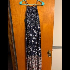 FLORAL LONG DRESS